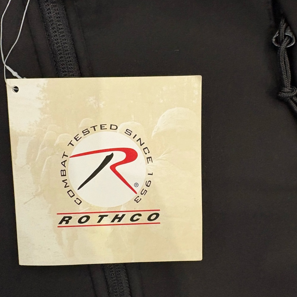 Rothco 9767 Military Waterproof Black Special Ops Tactical Softshell Jacket NWT - Picture 2 of 9
